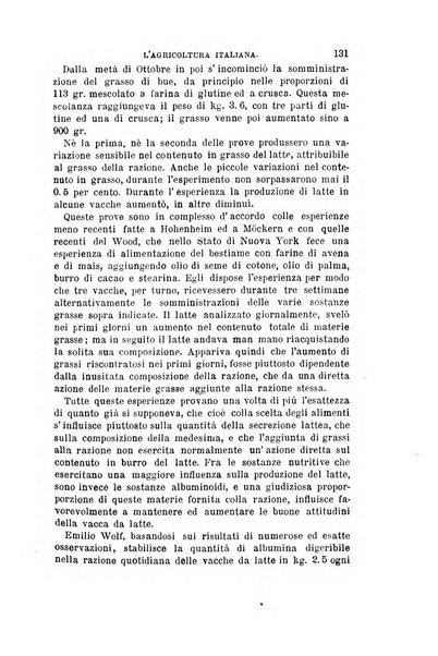 L'agricoltura italiana periodico mensile