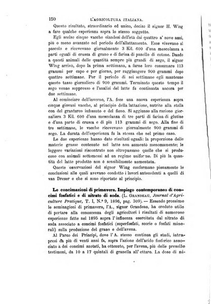 L'agricoltura italiana periodico mensile