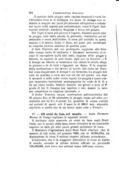 L'agricoltura italiana periodico mensile