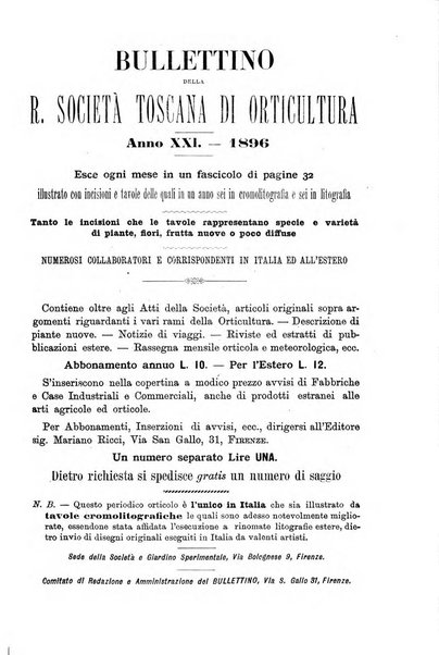 L'agricoltura italiana periodico mensile