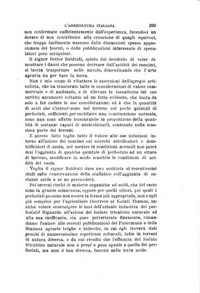 L'agricoltura italiana periodico mensile