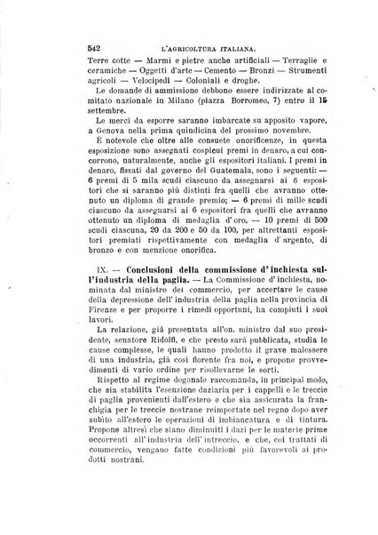 L'agricoltura italiana periodico mensile