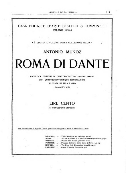 Giornale della libreria organo ufficiale della Associazione italiana editori