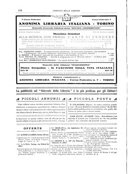 Giornale della libreria organo ufficiale della Associazione italiana editori