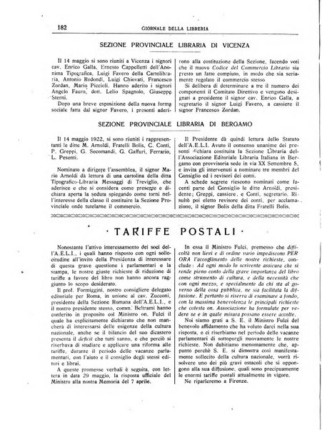 Giornale della libreria organo ufficiale della Associazione italiana editori