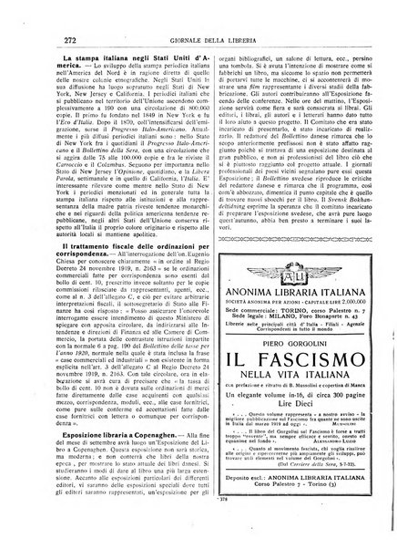 Giornale della libreria organo ufficiale della Associazione italiana editori