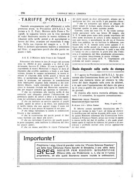 Giornale della libreria organo ufficiale della Associazione italiana editori