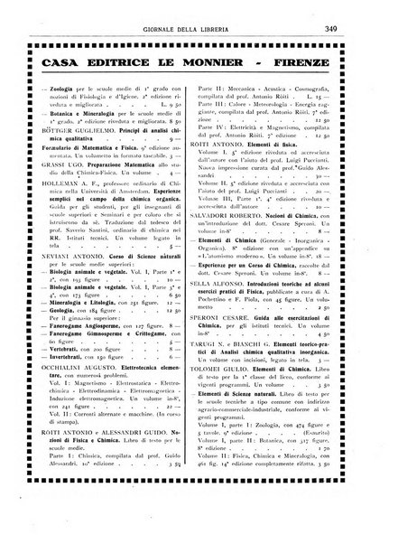 Giornale della libreria organo ufficiale della Associazione italiana editori