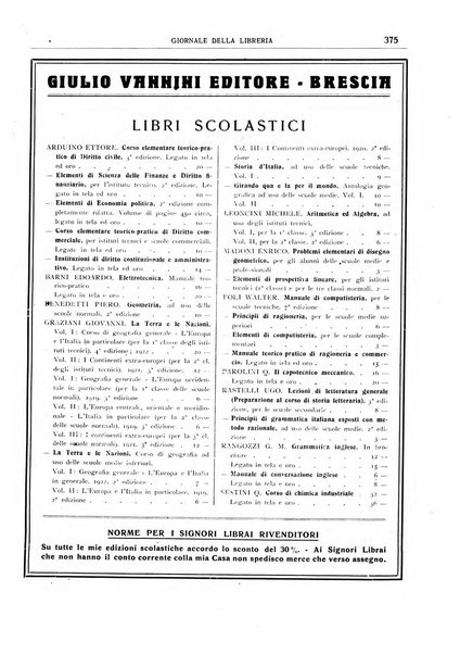 Giornale della libreria organo ufficiale della Associazione italiana editori