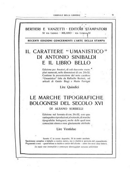 Giornale della libreria organo ufficiale della Associazione italiana editori