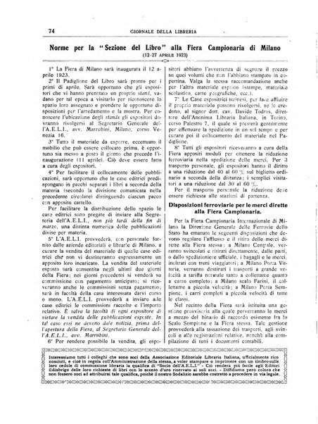 Giornale della libreria organo ufficiale della Associazione italiana editori