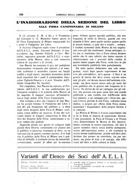 Giornale della libreria organo ufficiale della Associazione italiana editori