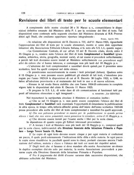 Giornale della libreria organo ufficiale della Associazione italiana editori