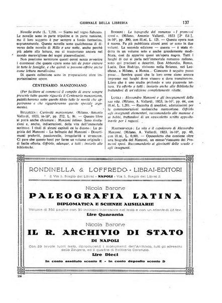 Giornale della libreria organo ufficiale della Associazione italiana editori