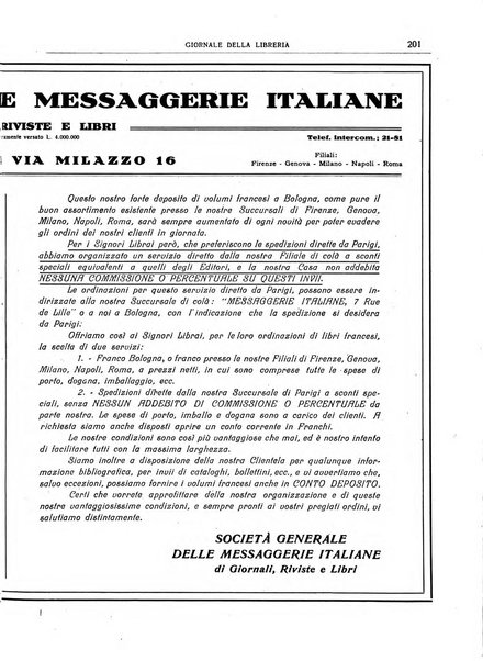 Giornale della libreria organo ufficiale della Associazione italiana editori