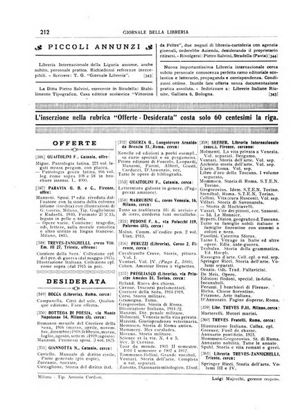 Giornale della libreria organo ufficiale della Associazione italiana editori