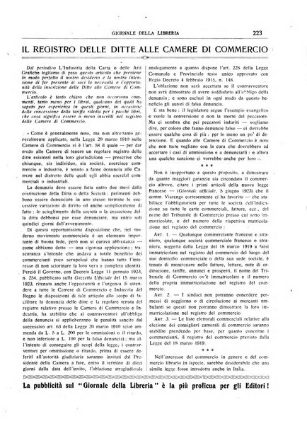 Giornale della libreria organo ufficiale della Associazione italiana editori