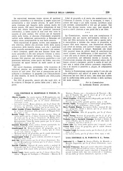 Giornale della libreria organo ufficiale della Associazione italiana editori