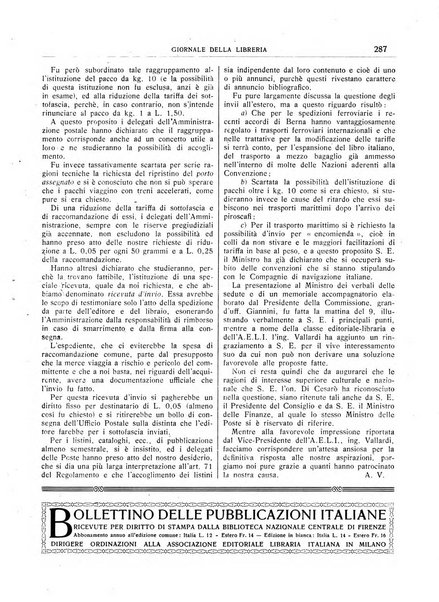 Giornale della libreria organo ufficiale della Associazione italiana editori