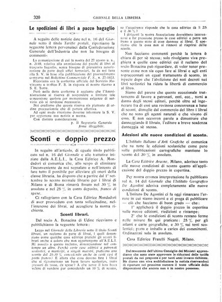 Giornale della libreria organo ufficiale della Associazione italiana editori