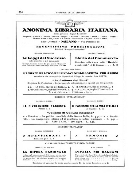 Giornale della libreria organo ufficiale della Associazione italiana editori