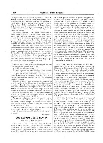 Giornale della libreria organo ufficiale della Associazione italiana editori