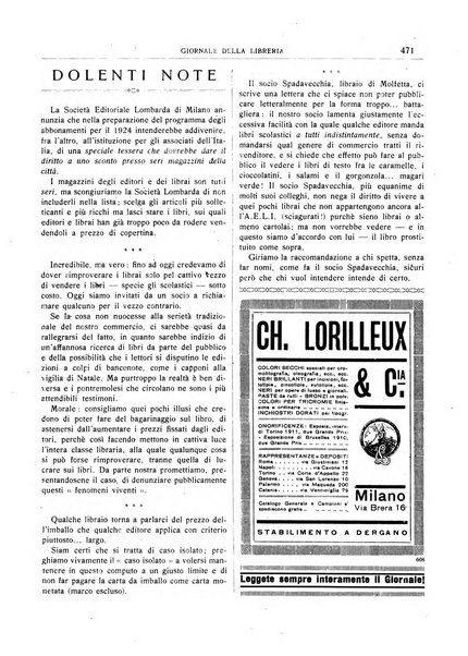 Giornale della libreria organo ufficiale della Associazione italiana editori