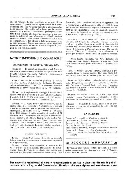 Giornale della libreria organo ufficiale della Associazione italiana editori