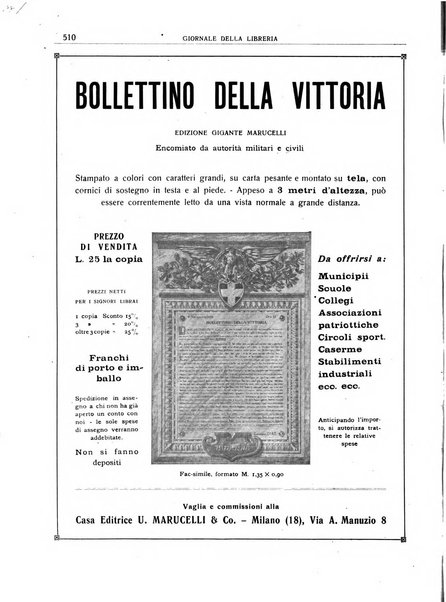 Giornale della libreria organo ufficiale della Associazione italiana editori