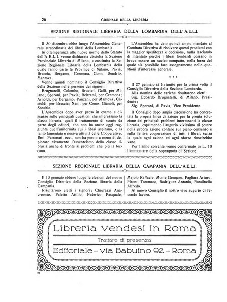 Giornale della libreria organo ufficiale della Associazione italiana editori