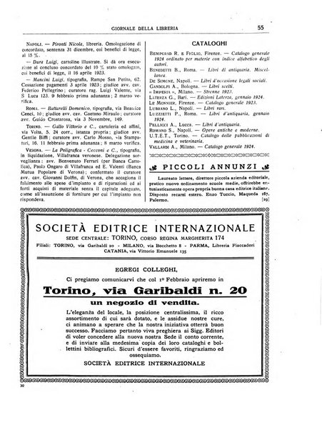 Giornale della libreria organo ufficiale della Associazione italiana editori