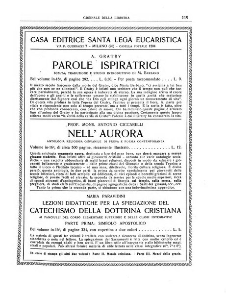 Giornale della libreria organo ufficiale della Associazione italiana editori