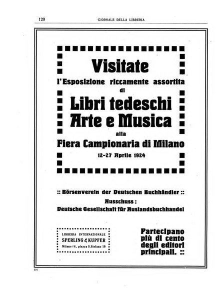 Giornale della libreria organo ufficiale della Associazione italiana editori