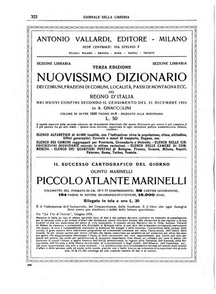 Giornale della libreria organo ufficiale della Associazione italiana editori