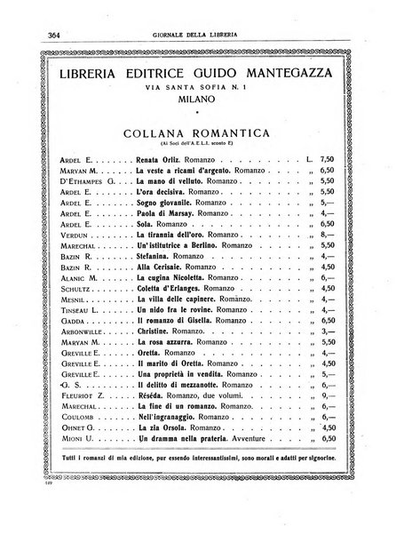 Giornale della libreria organo ufficiale della Associazione italiana editori