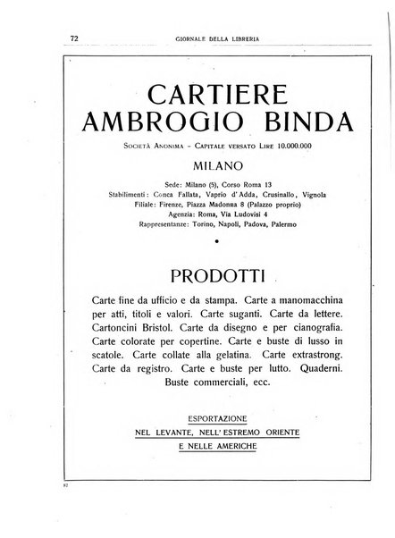 Giornale della libreria organo ufficiale della Associazione italiana editori