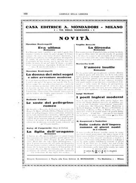 Giornale della libreria organo ufficiale della Associazione italiana editori