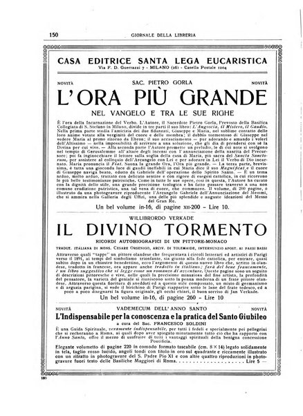 Giornale della libreria organo ufficiale della Associazione italiana editori