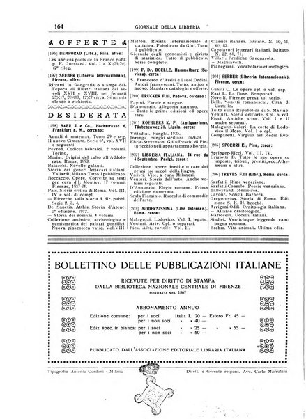 Giornale della libreria organo ufficiale della Associazione italiana editori