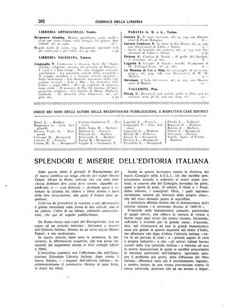 Giornale della libreria organo ufficiale della Associazione italiana editori