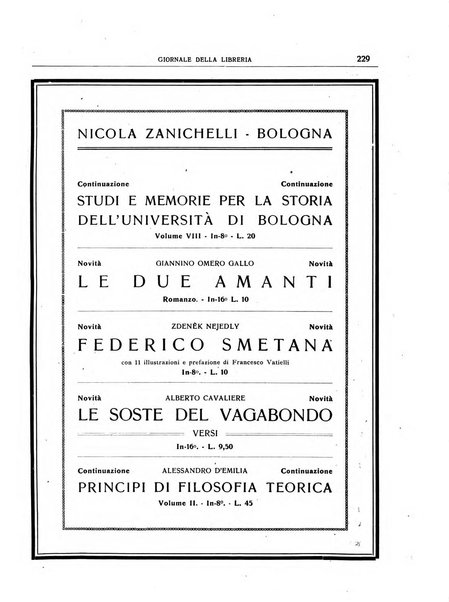 Giornale della libreria organo ufficiale della Associazione italiana editori