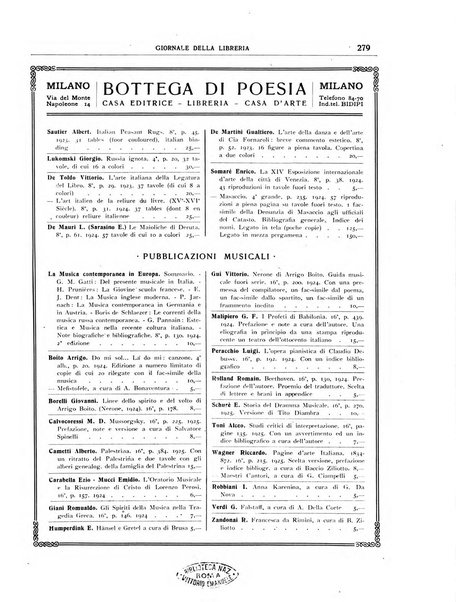 Giornale della libreria organo ufficiale della Associazione italiana editori