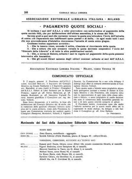 Giornale della libreria organo ufficiale della Associazione italiana editori