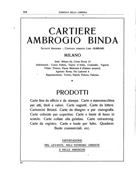 Giornale della libreria organo ufficiale della Associazione italiana editori