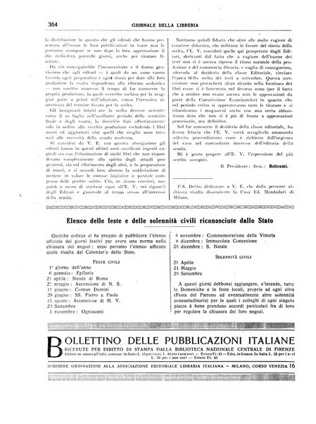 Giornale della libreria organo ufficiale della Associazione italiana editori