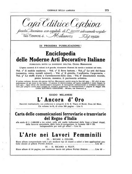 Giornale della libreria organo ufficiale della Associazione italiana editori