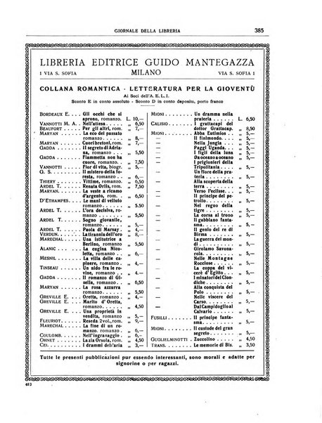 Giornale della libreria organo ufficiale della Associazione italiana editori