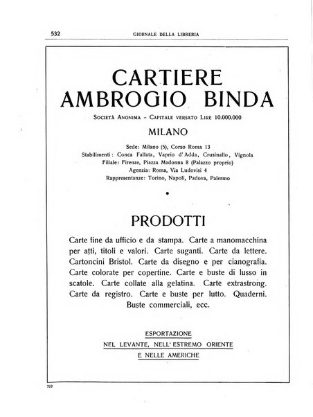 Giornale della libreria organo ufficiale della Associazione italiana editori