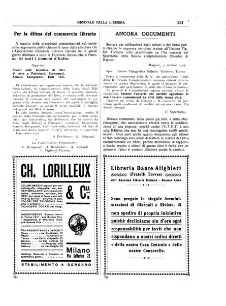 Giornale della libreria organo ufficiale della Associazione italiana editori