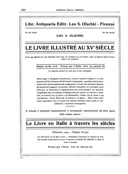 Giornale della libreria organo ufficiale della Associazione italiana editori